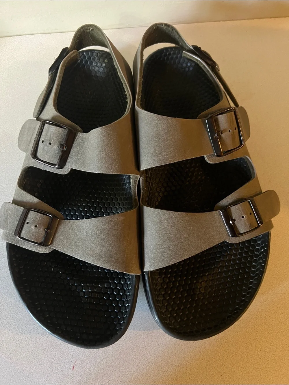 Birkenstock milano Buckle Sandals with Black Footbed wanderlust casual Unisex